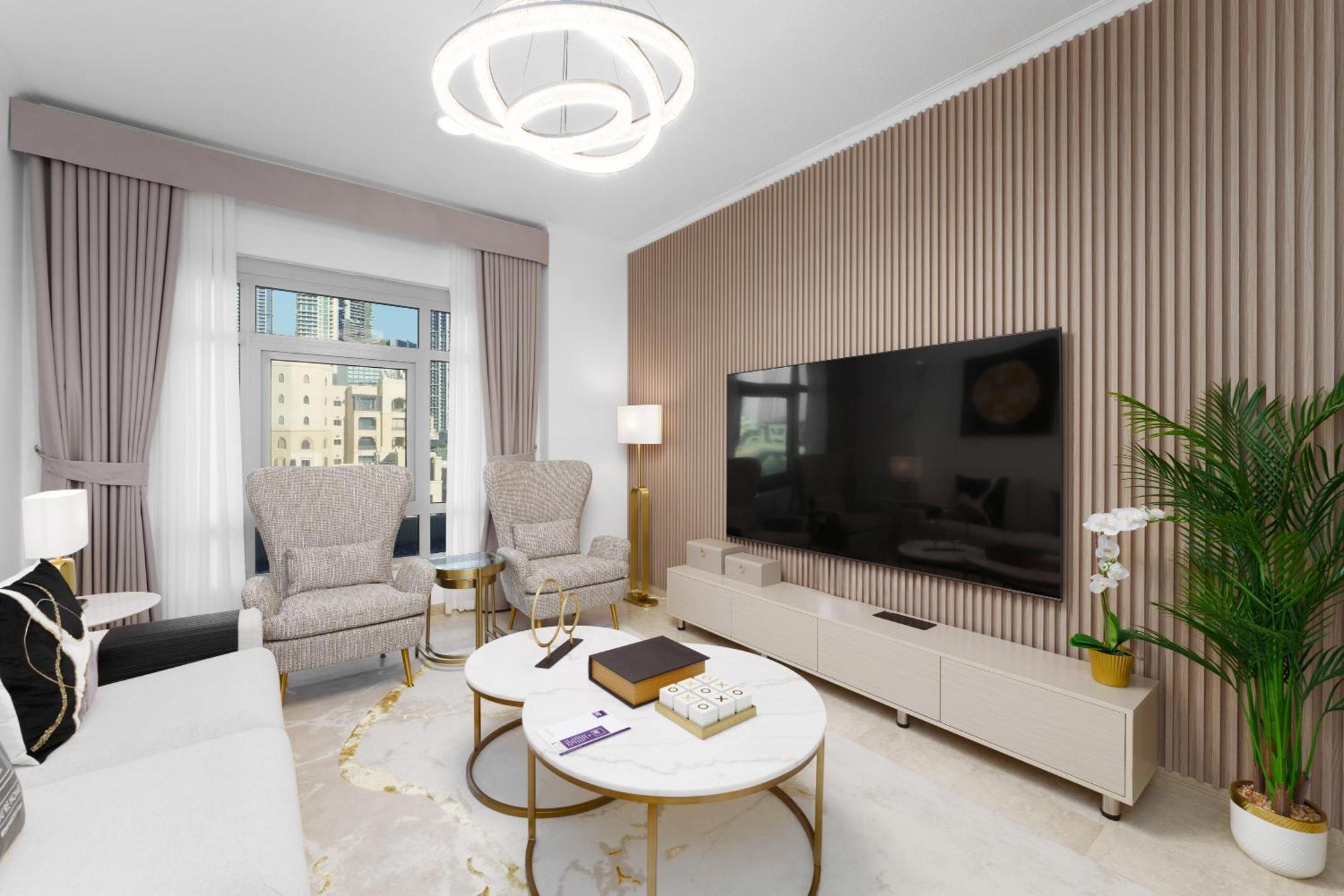Maison Privee - Exclusive Duplex With Panoramic Terrace Overlooking Burj Khalifa Apartment