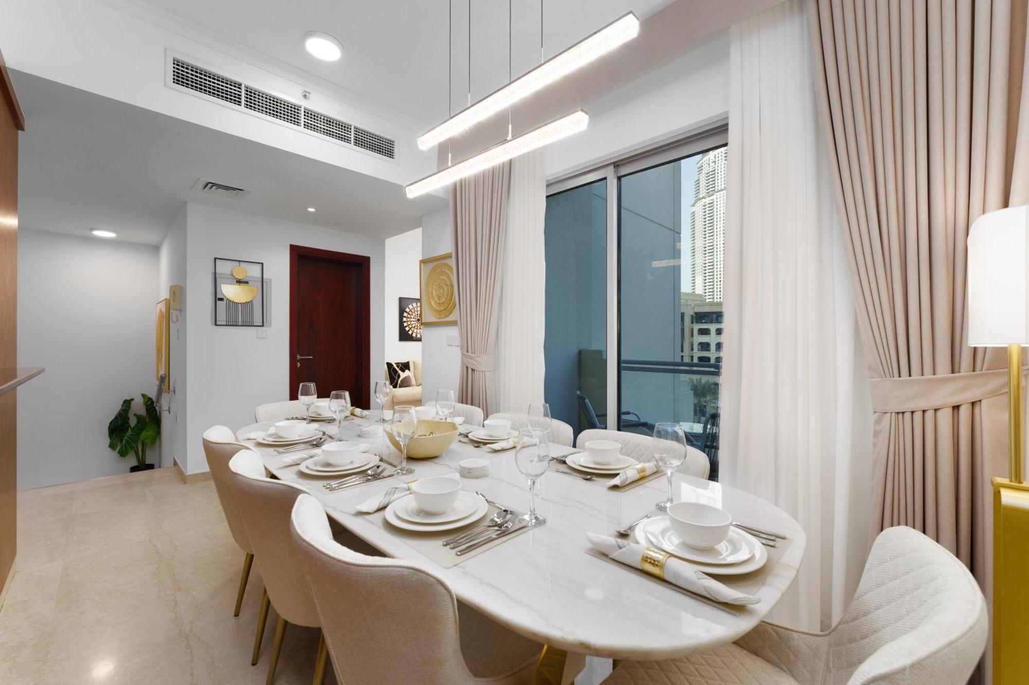 Maison Privee - Exclusive Duplex With Panoramic Terrace Overlooking Burj Khalifa Apartment Dubai